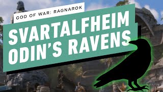 God of War Ragnarok  All Raven Locations Svartalfheim [upl. by Sergei]