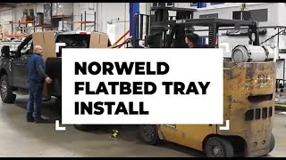 Norweld Flatbed Tray Install for Four Wheel Campers [upl. by Suiramad]