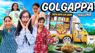 1 minute Golgappa Challenge  Kaun Jeetega 😱 Chote Mote Vlogs [upl. by Penoyer]