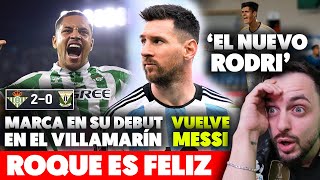 VITOR ROQUE VUELVE a RUGIR con el GOL · MESSI HA VUELTO · ASÍ JUEGA CHEMA EL NUEVO RODRI· MINGUEZA [upl. by Sidwel]