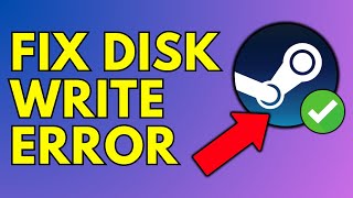 How To Fix Disk Write Error On Steam [upl. by Lucic503]