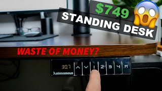 Are standing desks worth it  Autonomous Smart Desk Pro Review [upl. by Lirbij58]