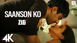 Saanson Ko  4K Music Video  ZiD  Mannara Karanvir  Arijit Singh  Sharib Toshi  Romantic Hits [upl. by Clauddetta396]