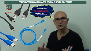 Cómo hacer comprobador cables universal Clase 394 [upl. by Oirromed347]