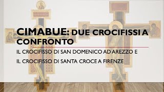 Cimabue  due crocifissi a confronto [upl. by Nerehs581]