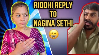 Nagina sethi ki band baja di 🤣  Funny reply  sehwagriddhi [upl. by Rehpitsirhc]