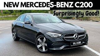 Vlog The New MercedesBenz C200 Is Surprisingly Good  Heres Everything You Need To Know [upl. by Eillil]