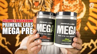 Primeval Labs MEGA PRE WellRounded High Stim PreWorkout [upl. by Netnerb]