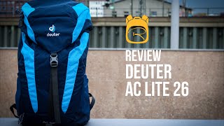 Deuter AC Lite 26  Review auf Deutsch  Rucksack Test [upl. by Ardnoik]