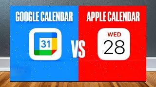 Google Calendar vs Apple Calendar The Best Calendar For Everybody [upl. by Ahsita]