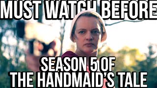 THE HANDMAIDS TALE Season 14 Recap  Must Watch Before Season 5  Hulu Series Explained [upl. by Dohsar]