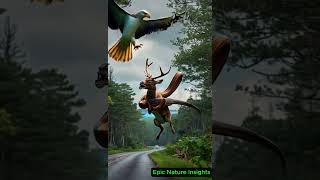 Hawk vs Python The Most Shocking Animal Encounter Caught on Camera youtubeshorts [upl. by Efron]