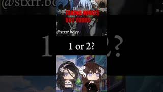 1 or 2 gacha gachalife gachameme gachalifememe gachatrend gachatiktok gachaedit shorts [upl. by Ymme]