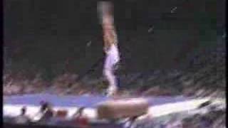 Dominique Moceanu  1996 Olympics Team Optionals  Vault 1 [upl. by Wolbrom]