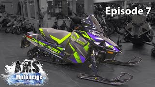 AMS Motoneige ep7  Polaris Indy Adventure 850 2023 Arctic Cat ZR9000 Thundercat Turbo 2023 [upl. by Lednar]