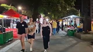 Night market at Paulista avenue sao Paulo brazil 📍🇧🇷 [upl. by Drexler724]