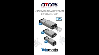 Actuador Electromecánico Lineal quotTRSquot Tolomatic tipo quotSliderquot [upl. by Liva478]