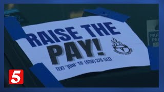 Nashville rideshare drivers strike for change and better wages [upl. by Rhonda]