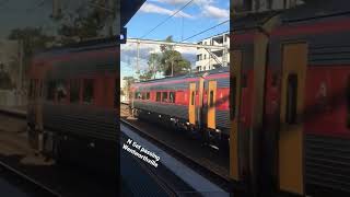 N set passing Wentworthville Station train trainspotting publictransport nswtrains [upl. by Eleen]