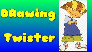 Drawing Twister from Rocket Power [upl. by Elnar]