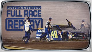 Classic Full NASCAR Race Jimmie Johnson claims seventh championship  HomesteadMiami Speedway [upl. by Ahseiyt]