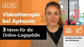 Videotherapie Logopädie Übungen für Aphasie [upl. by Laram]