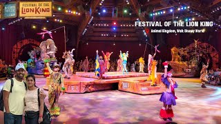 Disneys Festival of the Lion King  Full Show Highlights Animal Kingdom Walt Disney World FL [upl. by Oram]