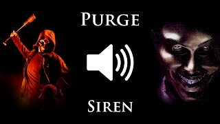 Purge Siren Sound Effect [upl. by Dore]