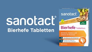 sanotact Bierhefe Tabletten [upl. by Fey689]