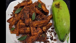 Vazhakkai varuval Valakkai fry Raw banana fry [upl. by Eliott378]