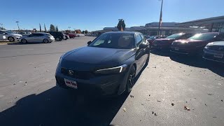 2025 Honda CivicHatchback Redding Eureka Red Bluff Northern Corning California CA 25H317 [upl. by Ydisahc]