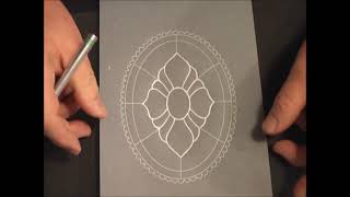 Parchment Craft  PCA Heavier embossing how to [upl. by Quartas]