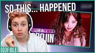 REACTION to GIDLE SOOJIN  quotGOT ITquot DANCE COVER STUDIO CHOOM ARTIST OF THE MONTH [upl. by Carl193]