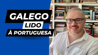 Galego lido à portuguesa Ep 289 da Pilha de Livros [upl. by Kemble]