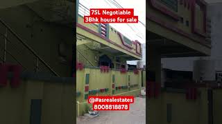 3Bhk house for sale in Karimnagar karimnagar asrealestates [upl. by Tilla767]