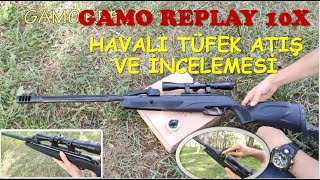 Gamo Replay 10 Atış Ve İncelemesi  Havalı Tüfek [upl. by Key]