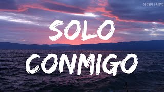 Romeo Santos  Solo Conmigo Letra  Cloudy Latino [upl. by Airla]