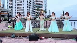 『だっちゃんとチャリティLIVE』Belly Dance「Ｍｏｎａ Ｂｅｌｌｙ」さん Ks HARBOR 野外ステージチャリティライブダンス‼ GOT Channel 応援よろしくお願いします‼ [upl. by Goles]