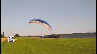 Paramotor accident screwed take offpowered paragliding [upl. by Evers]