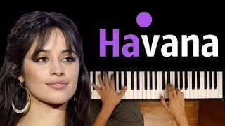 Camila Cabello  Havana ● karaoke  PIANOKARAOKE ● ᴴᴰ  SHEETS amp MIDI [upl. by Adiaj78]