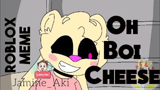 Oh boi cheese meme piggy robloxAnimation [upl. by Eivad553]