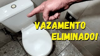 Caixa acoplada como consertar vazamentoSIMPLES E RÁPIDO [upl. by Modestia]