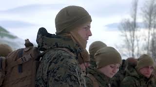 Sgt Gavin Roblez speaks on reenlistment and coldweather training during Exercise Nordic Response 24 [upl. by Ira]