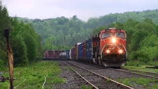 451 CN 2250 at South River 01JUN2013 [upl. by Ainirtak331]