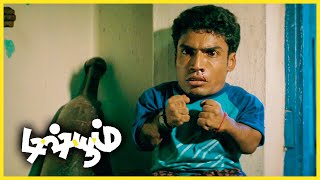 Dishyum Tamil Movie  Jiiva thrashes Pakru while Sleeping  Jiiva  Sandhya  Pakru  Nassar [upl. by Aleksandr]