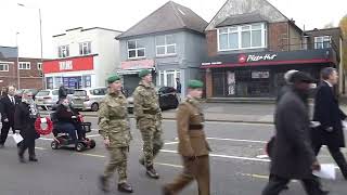 Bletchley amp Fenny Remembrance day march [upl. by Nadya383]