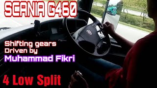 SCANIA G460 Shifting gear Driven by Muhammad Fikri [upl. by Shane638]