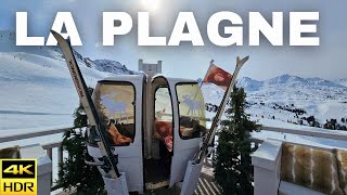 LA PLAGNE  Ski Resort  Immersive Tour [upl. by Eileen112]