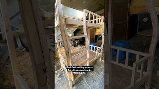 Bunk bed making process diy shorts viralvideo [upl. by Aek]