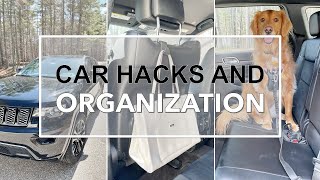 CAR HACKS amp ORGANIZATION Tips and Ideas to Maintain a Clean and Organized Car [upl. by Nazler]